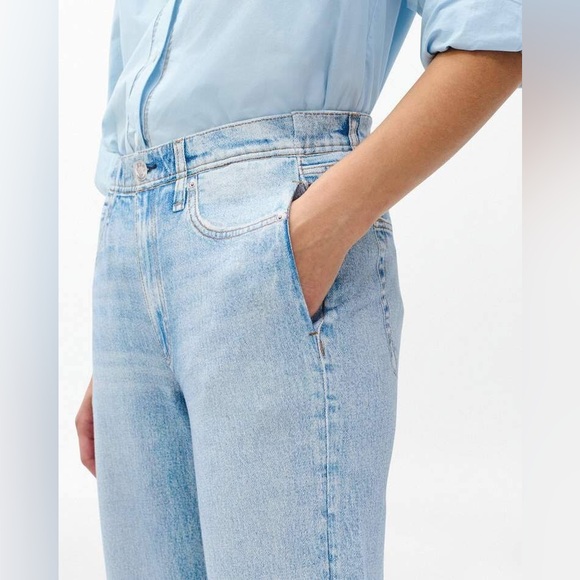 Rag & Bone Miramar Terry Wide Leg pull on Jeans size small - Picture 8 of 9